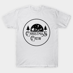 Christmas Squad Christmas Crew Christmas Tree Reindeer Xmas Santa T-Shirt